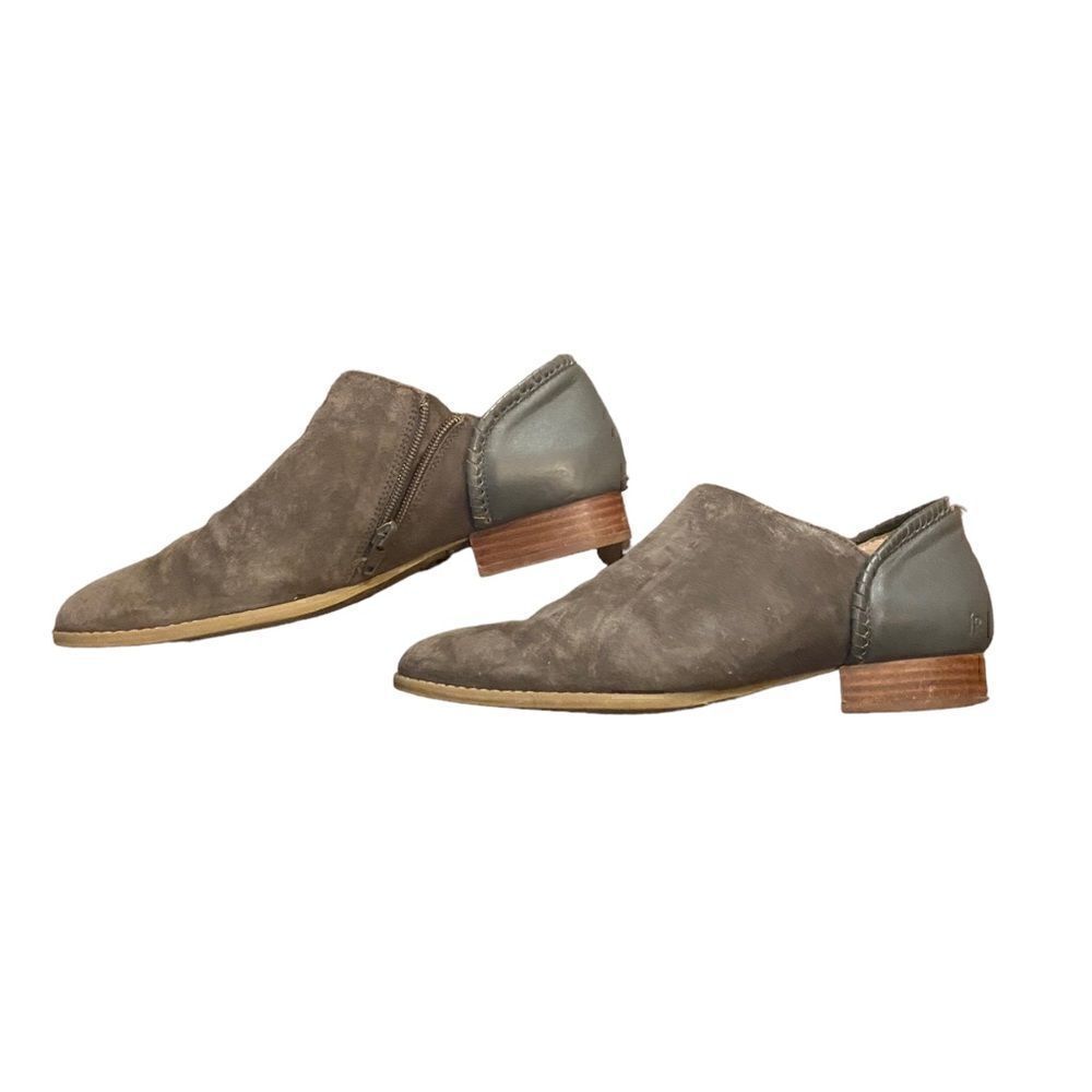 Jack Rogers Avery Blocked Ankle Bootie Grey